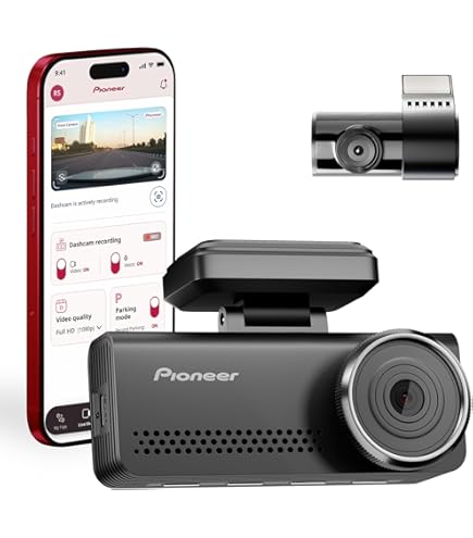 Amazon.com: Pioneer VREC-DH300D 2-Channel Dual Recording 1440p